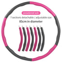  Pink grey 8 knots