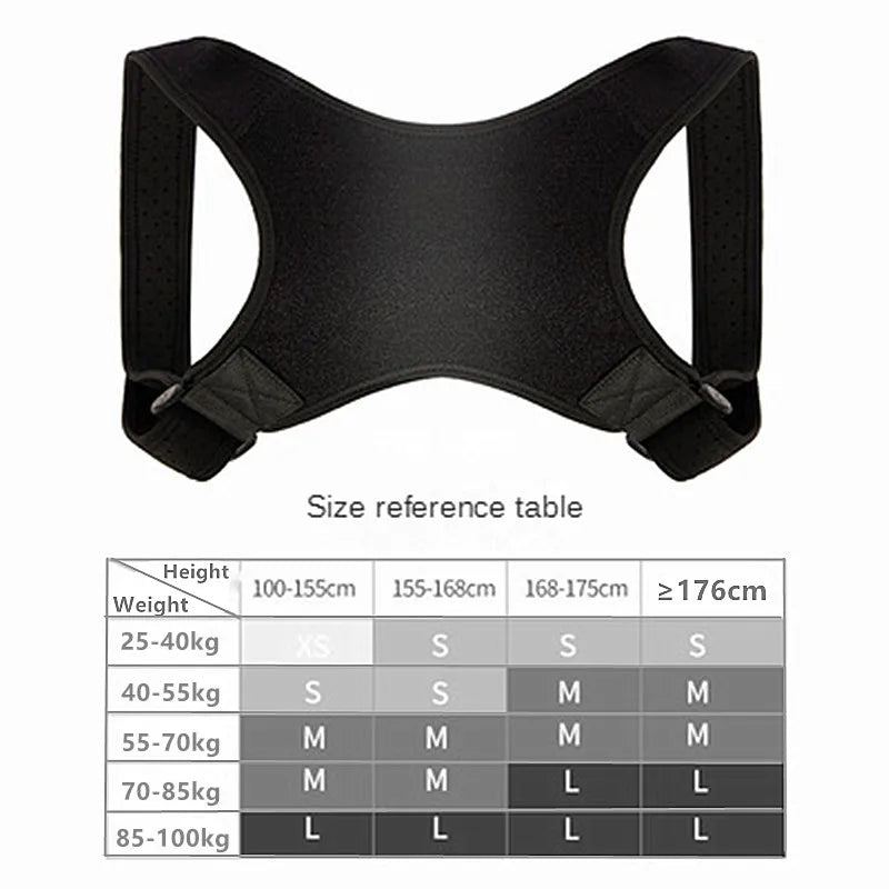 Hot Posture Corrector Adjustable Back Support Belt