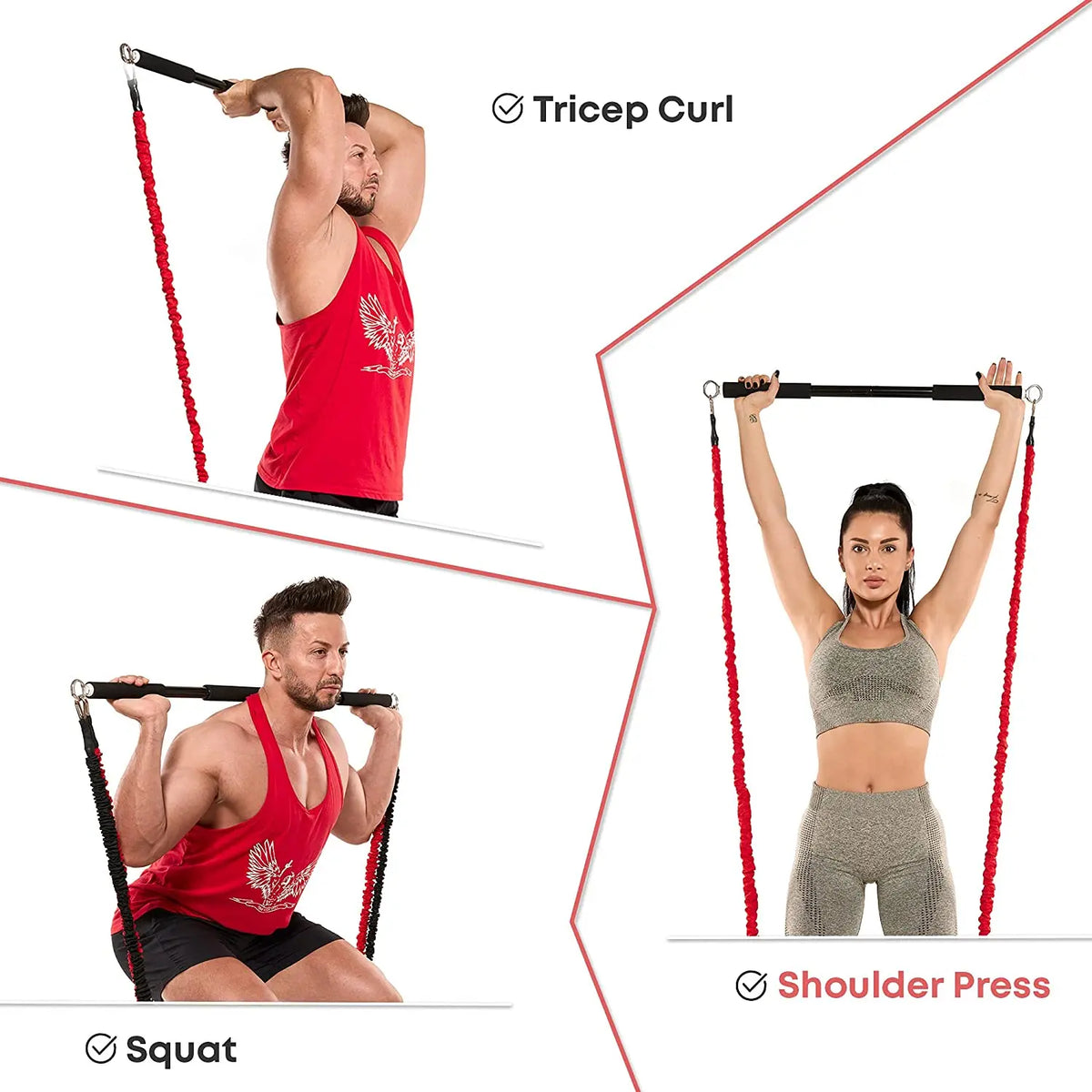 150lb Fitness Booty Resistance Elastic Band Workout