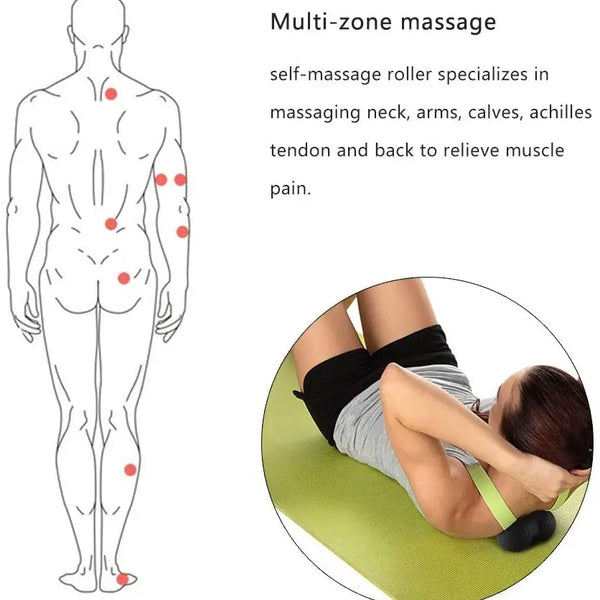 EPP Massage Ball Fitness Peanut Fascia Ball Lacrosse Ball