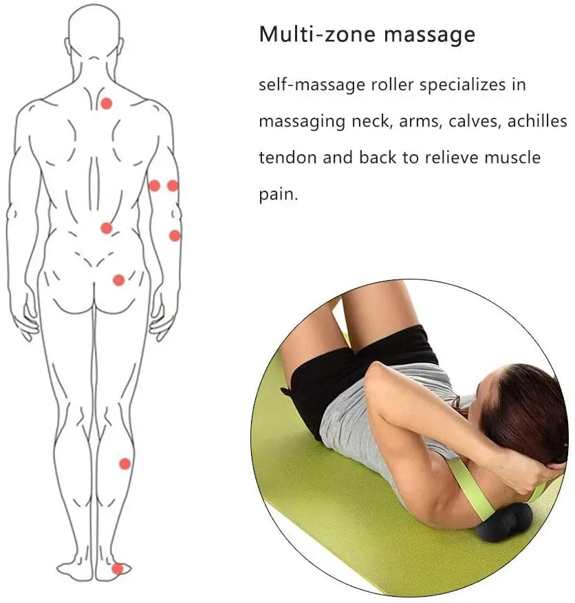 EPP Massage Ball Fitness Peanut Fascia Ball Lacrosse Ball