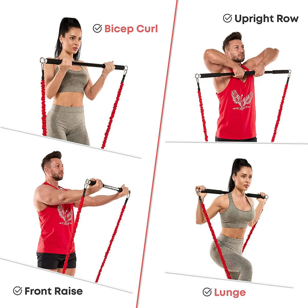 150lb Fitness Booty Resistance Elastic Band Workout