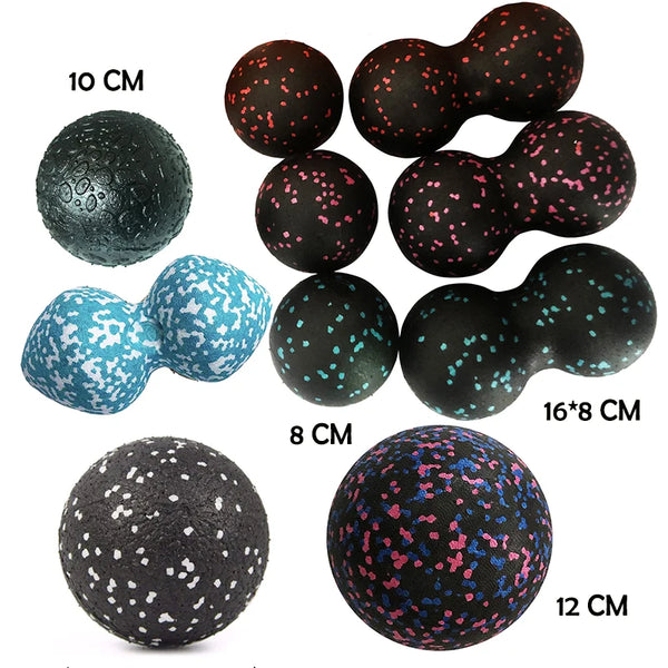 EPP Massage Ball Fitness Peanut Fascia Ball Lacrosse Ball