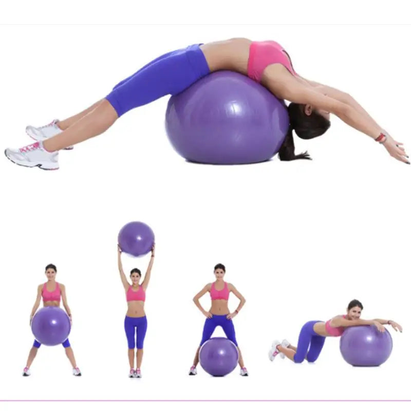 45CM Anti-Burst Yoga Ball Thickened Exercise Ball for Pilates