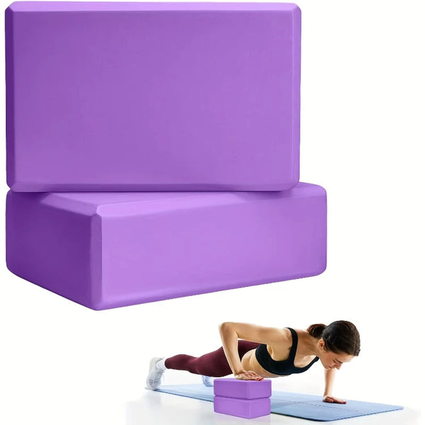 Yoga Building Blocks Cubes Pilates Bricks Reinforcement