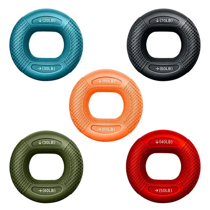 Silicone Finger Gripper Ring Wrist Finger Trainer