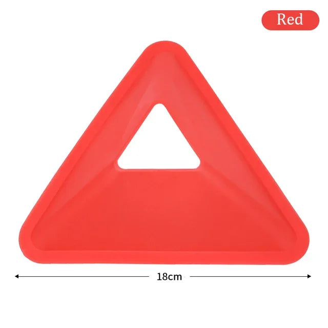 Random Color Soccer Training Cones Triangle Football Agility