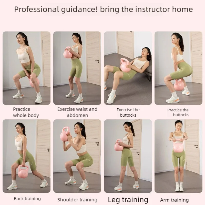Dumbbell Kettlebell Handle PE Injection Fitness