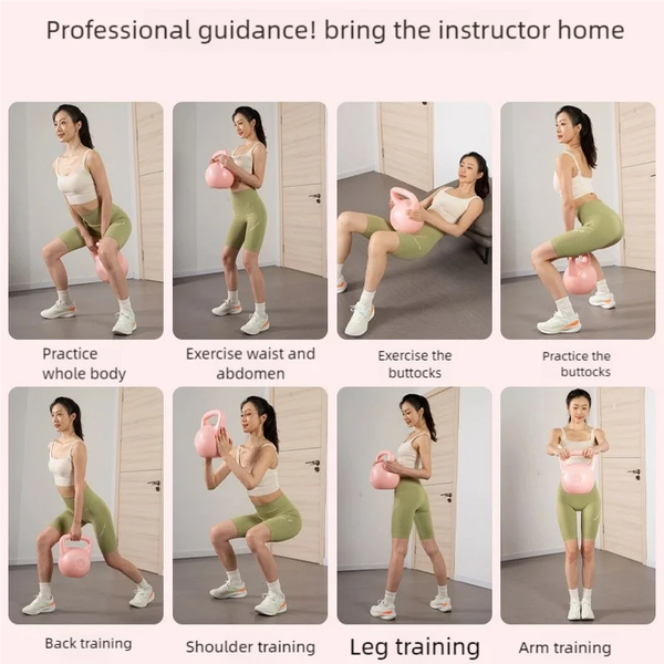 Dumbbell Kettlebell Handle PE Injection Fitness