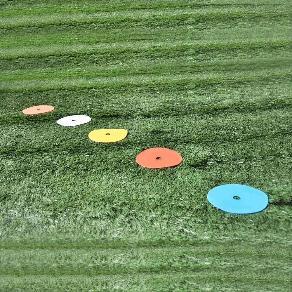 Soccer Flat Cones Marker Disc High Quality Training Aids Sports