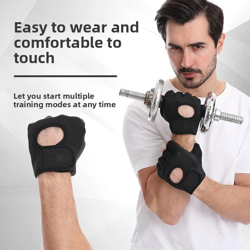 Gym Gloves Weightlifting Workout Dumbbell Crossfit