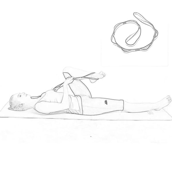 Yoga Fitness Belts Stretch Daisy Chains Extension Straps