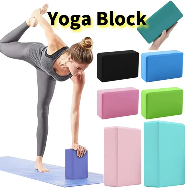 Yoga Building Blocks Cubes Pilates Bricks Reinforcement
