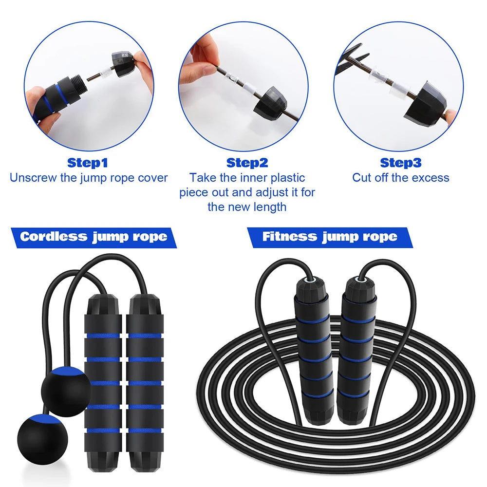 Wire Wireless Ball Jump Rope Dual purpose Fitness Training