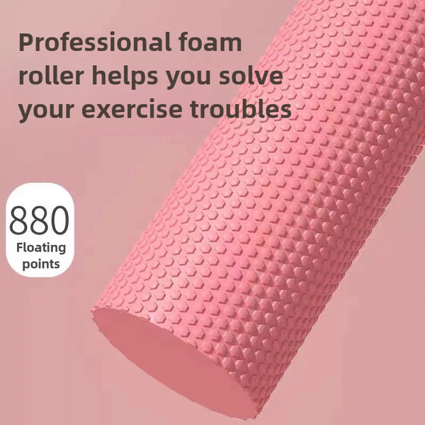 Yoga Roller Round EVA Foam Cylinder Hexagonal Roller
