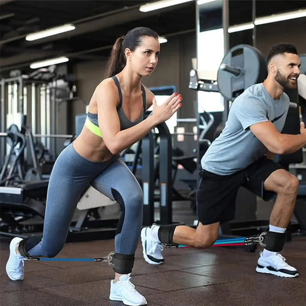 TPE Resistance Bands Ankle Straps Fitness Booty Band