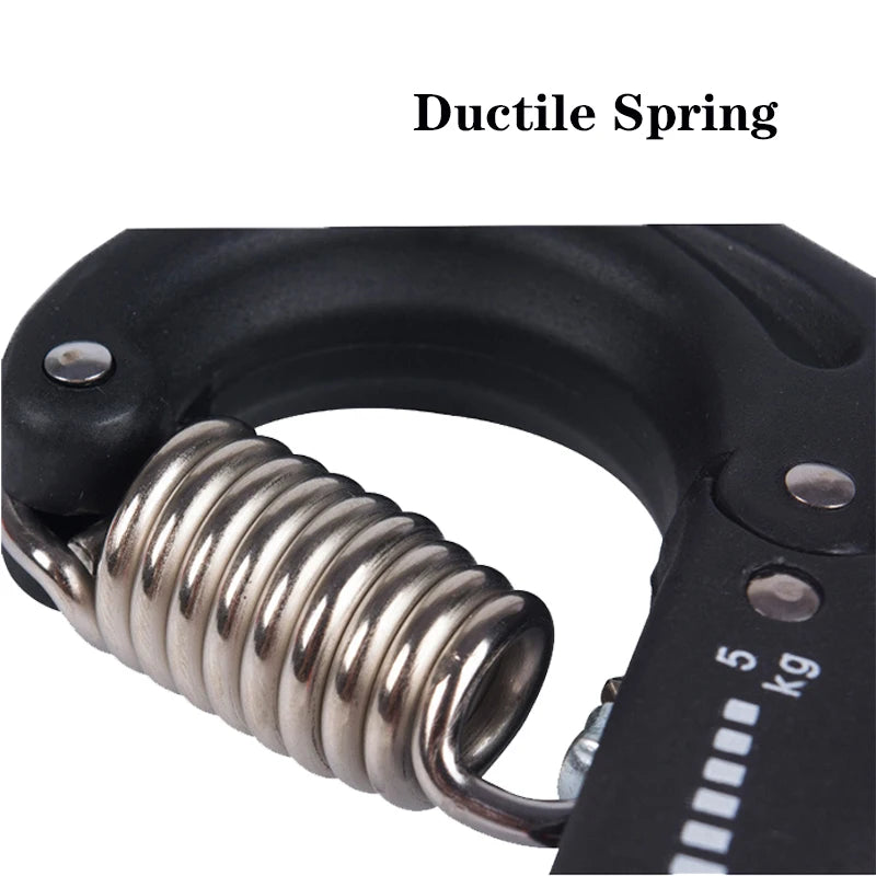 Adjustable R-Type Hand Grip Exercise Countable Strength