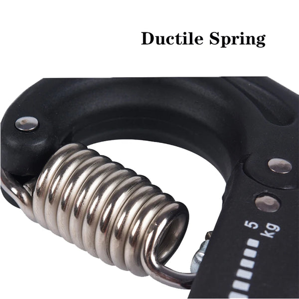 Adjustable R-Type Hand Grip Exercise Countable Strength