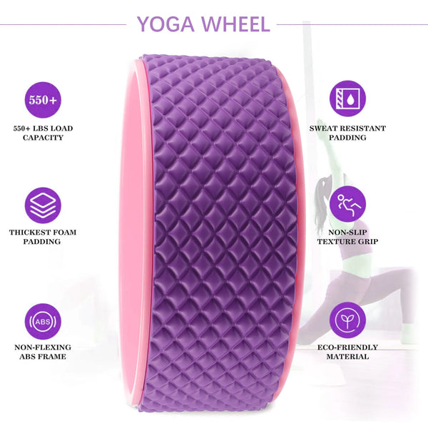 Yoga Wheel for Backbend Stretching Circle Wheel
