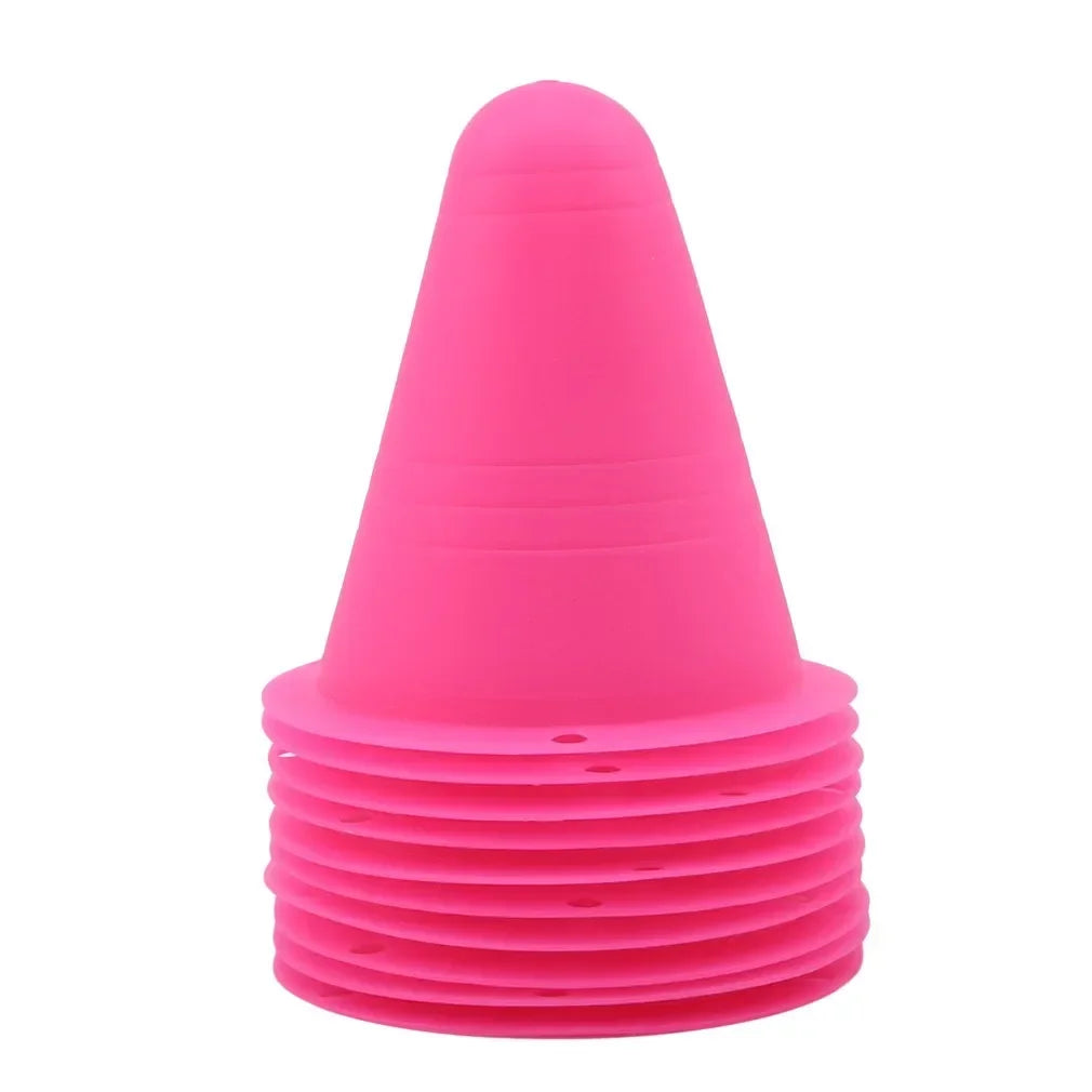 Agility Training Cones - PE Markers for Soccer/Skate Slalom
