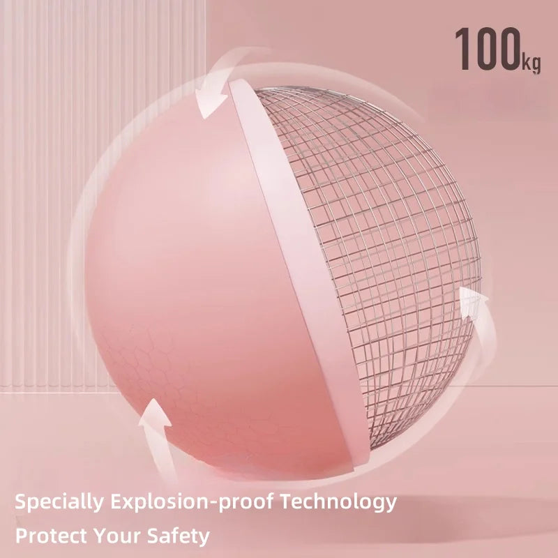 Women Gym Yoga Ball Exercise Gymnastic Fitness