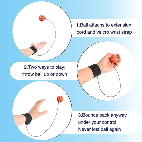 Return Hand Ball Wrist Balls For Finger Exercise