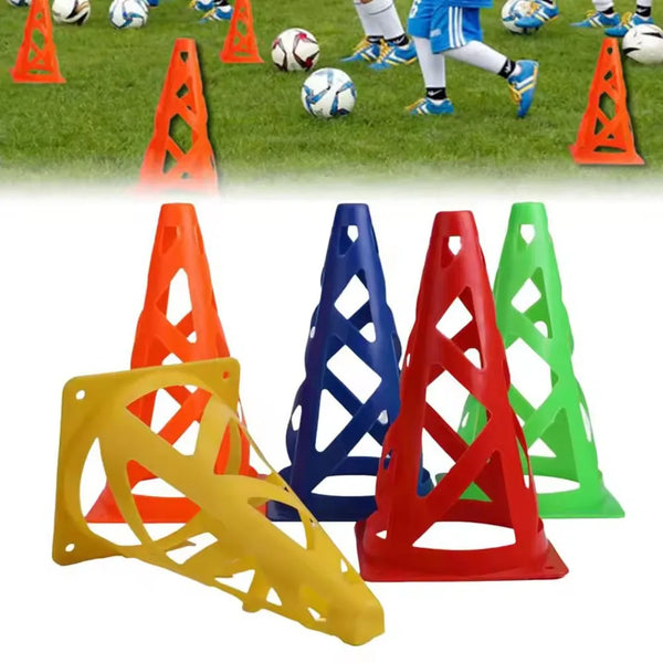 23CM Football Training Cones Soccer Sign Bucket Barrier