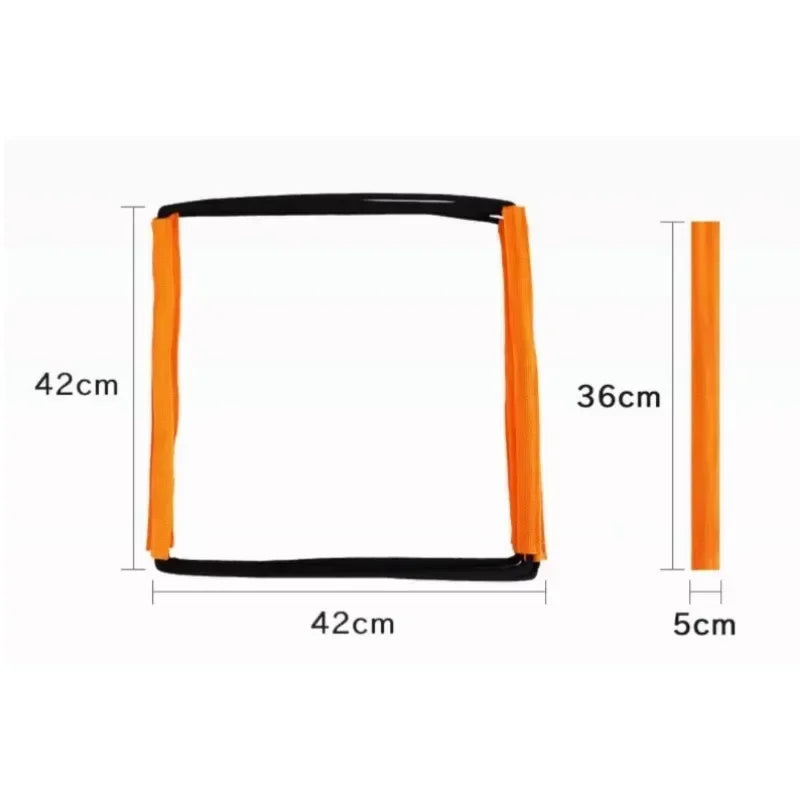 3-in-1 Soccer Training Ladder Set - Adjustable Speed Agility