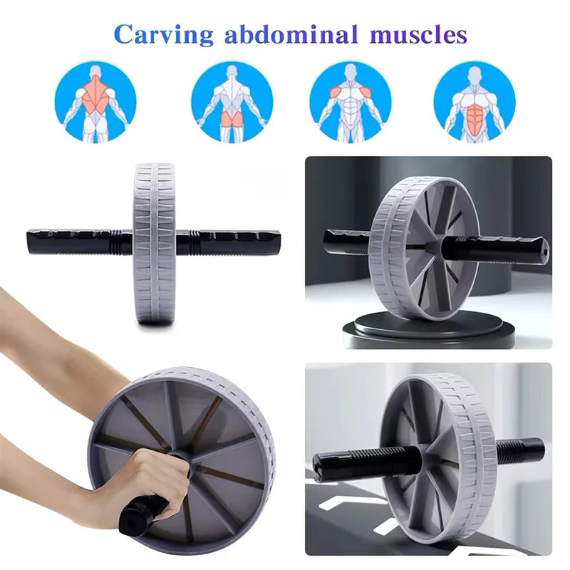 Workout Roller Wheel Non-slip Abdominal Wheel No Noise