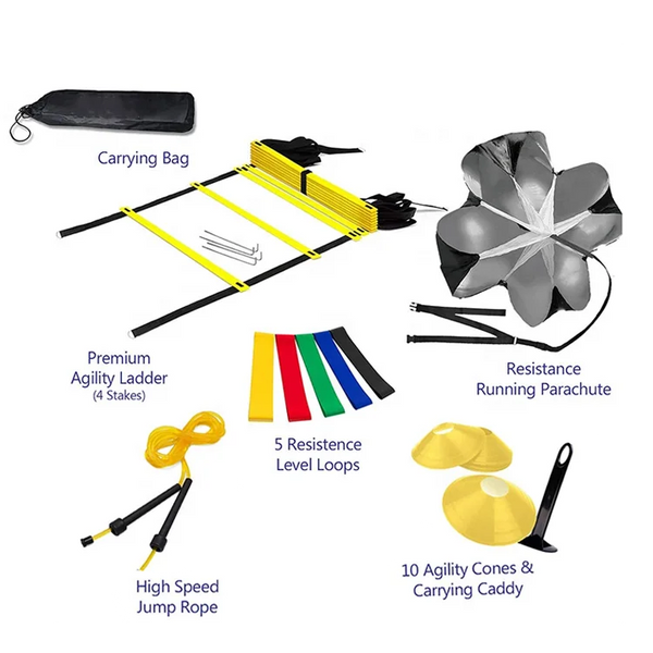 Sports Entertainment Speed Agility Training Set-Hurdles
