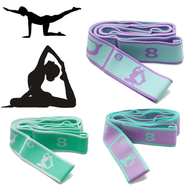 8 Dance Training Segmented Band Stretching Belt