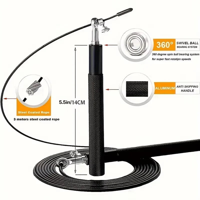 Steel Wire Skipping Rope Fitness Sports Equipment