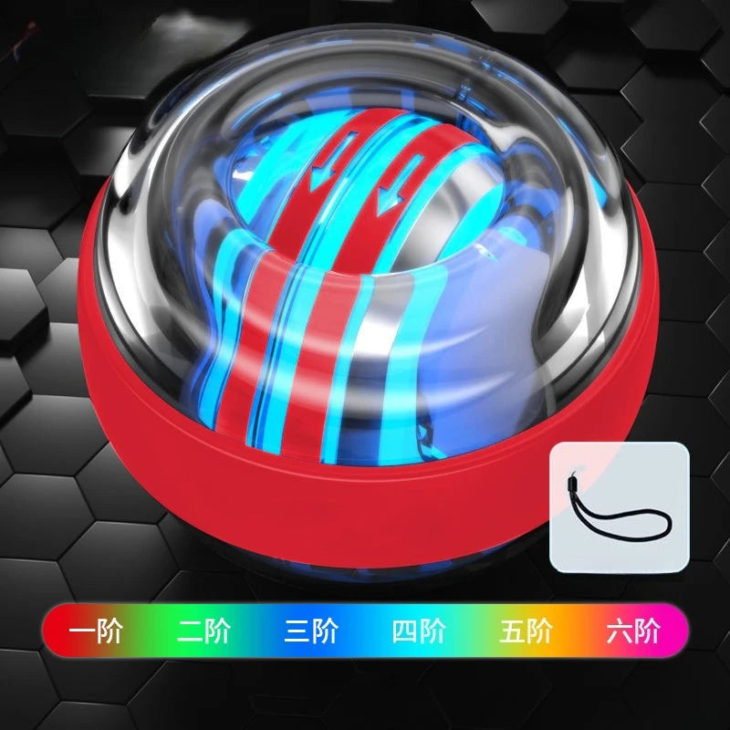 Magnetic Light Up Power Wrist Ball Gyro Finger