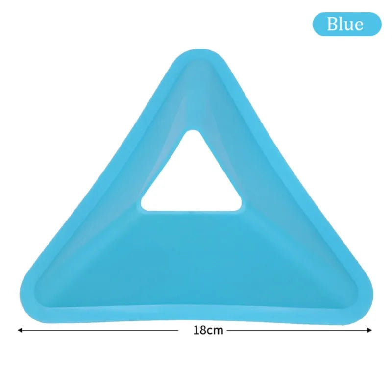 Random Color Soccer Training Cones Triangle Football Agility