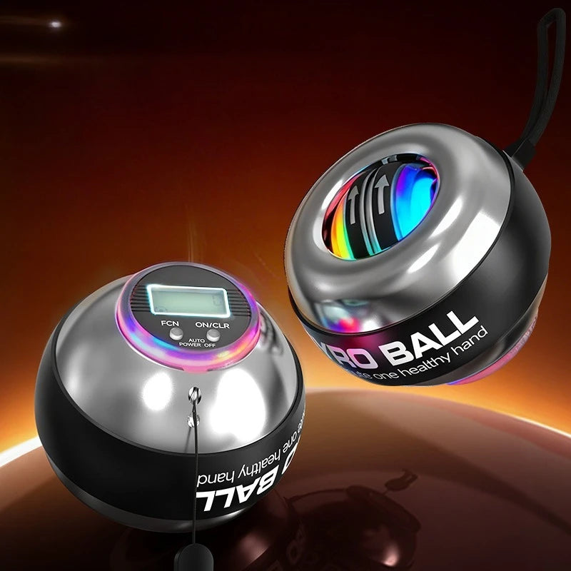 Magnetic Light Up Power Wrist Ball Gyro Finger