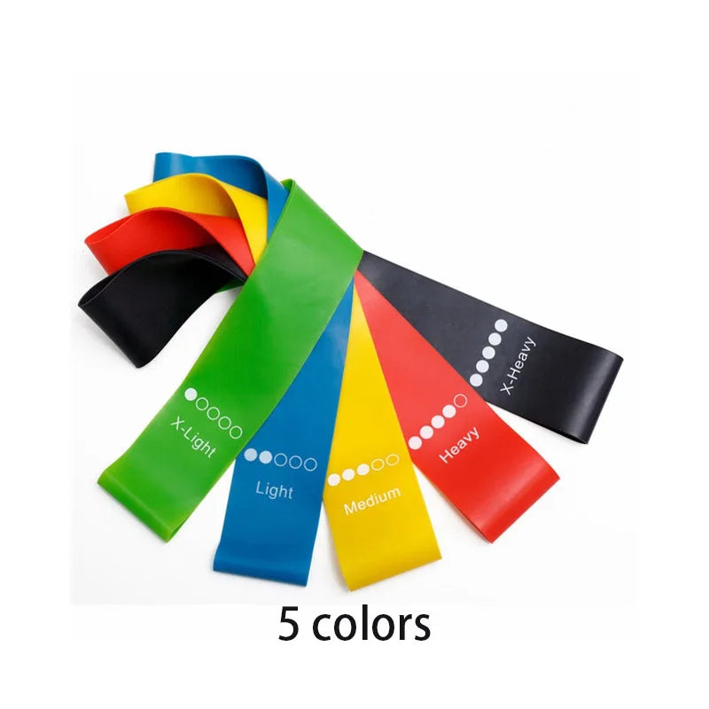 Different Resistance Bands Yoga Band Fitness Exercise Training