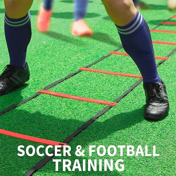 Sports Agility Ladder Football Adjustable Nylon Strap