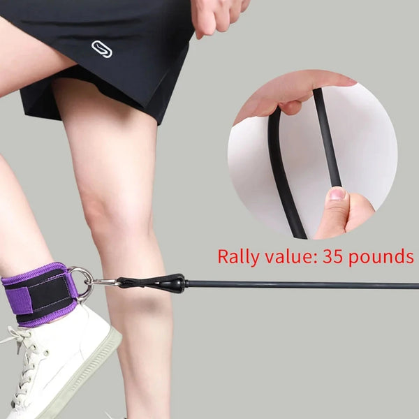 D-Ring Support Ankle Cuffs Resistance Bands Ankle Straps