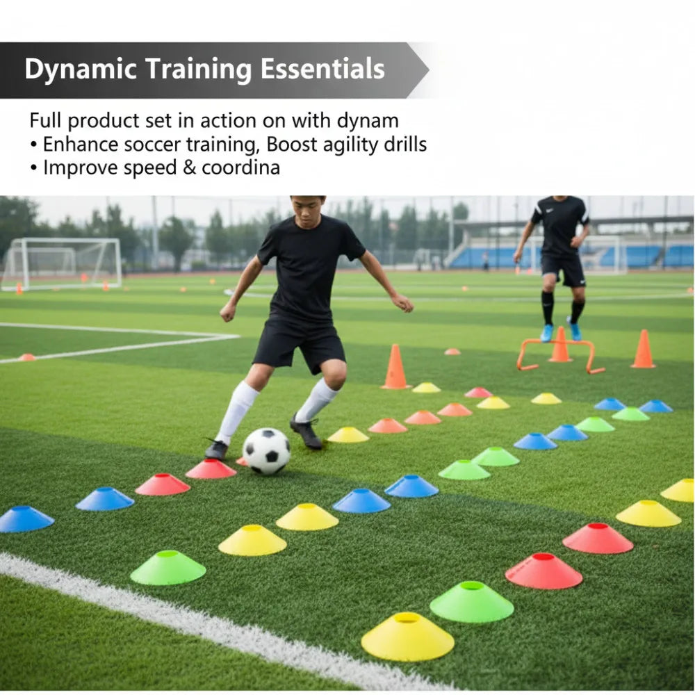 Football Training Signal Pressure Resistant Plate Cones