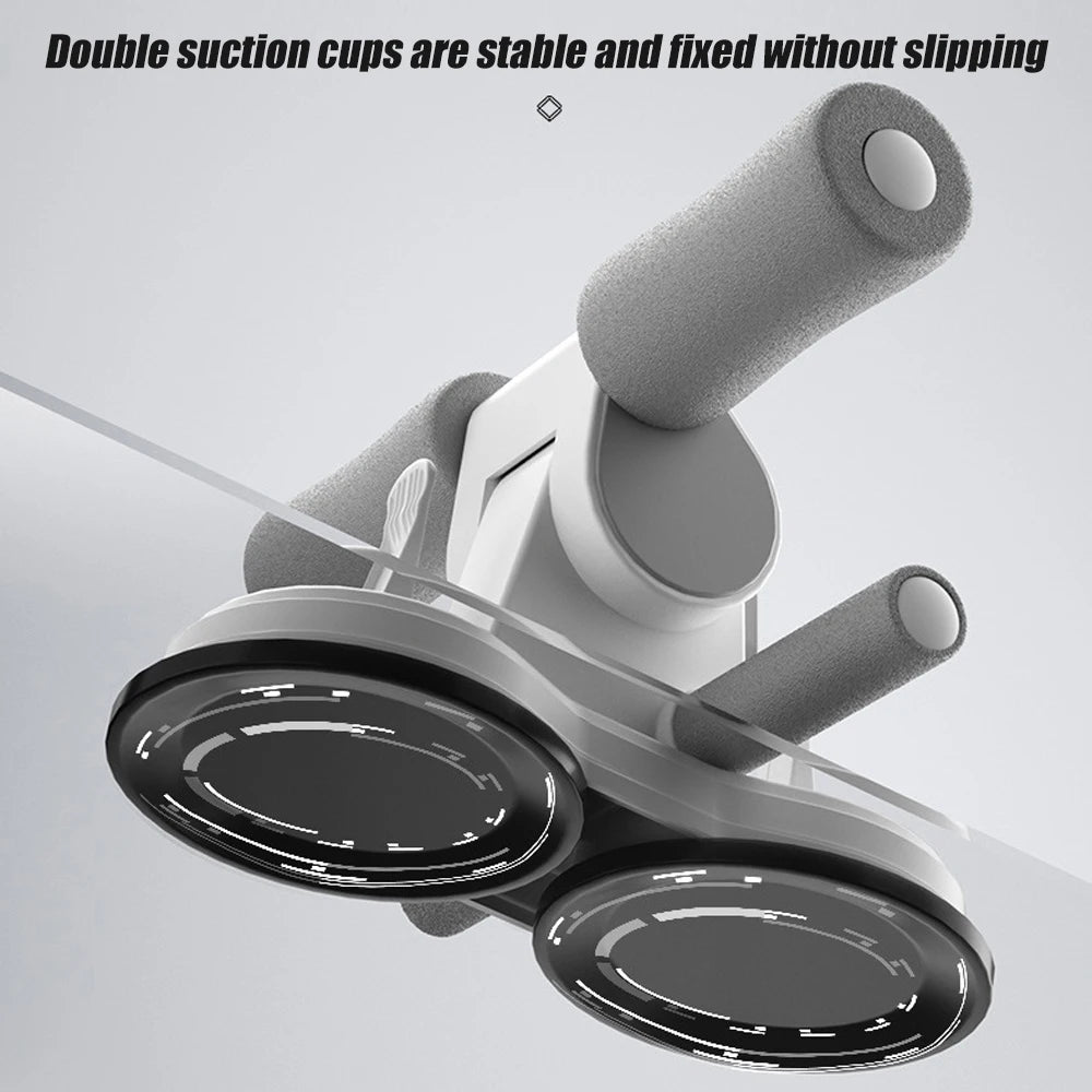 Portable Sit Up Exercise Equipment with 2 Strong Suction Cup