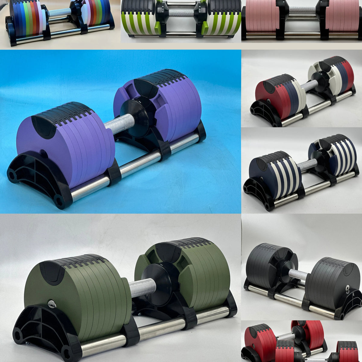 Adjustable Round Dumbbell Set Second Generation