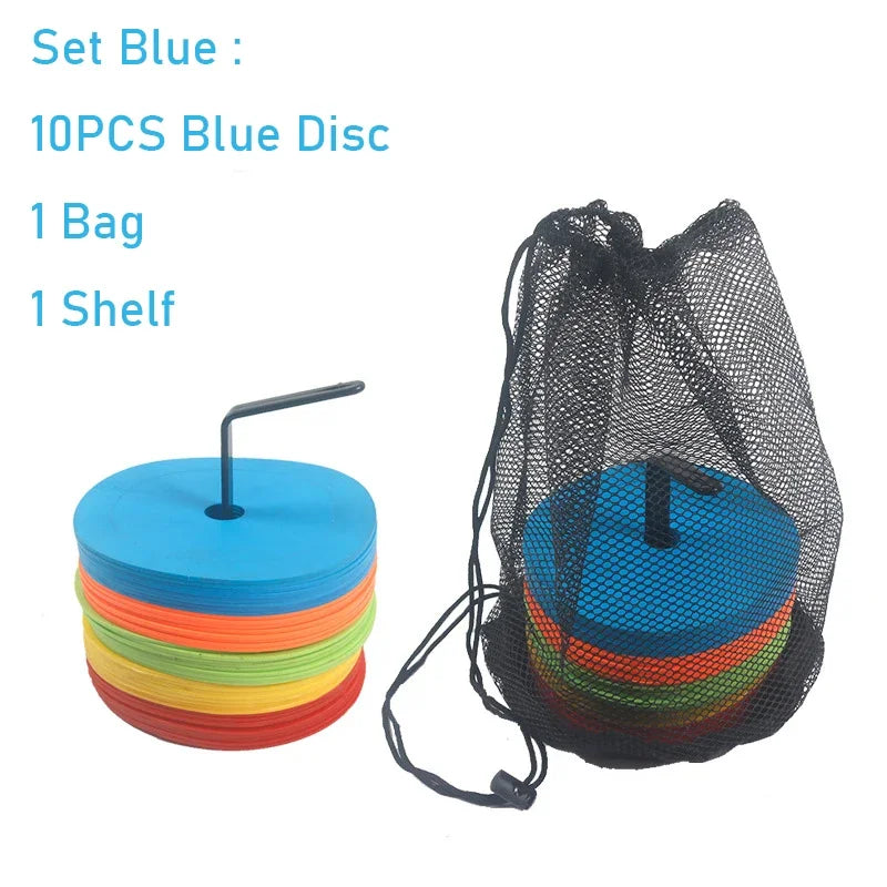 Soccer Flat Cones Marker Disc Basketball Sports Speed Agility
