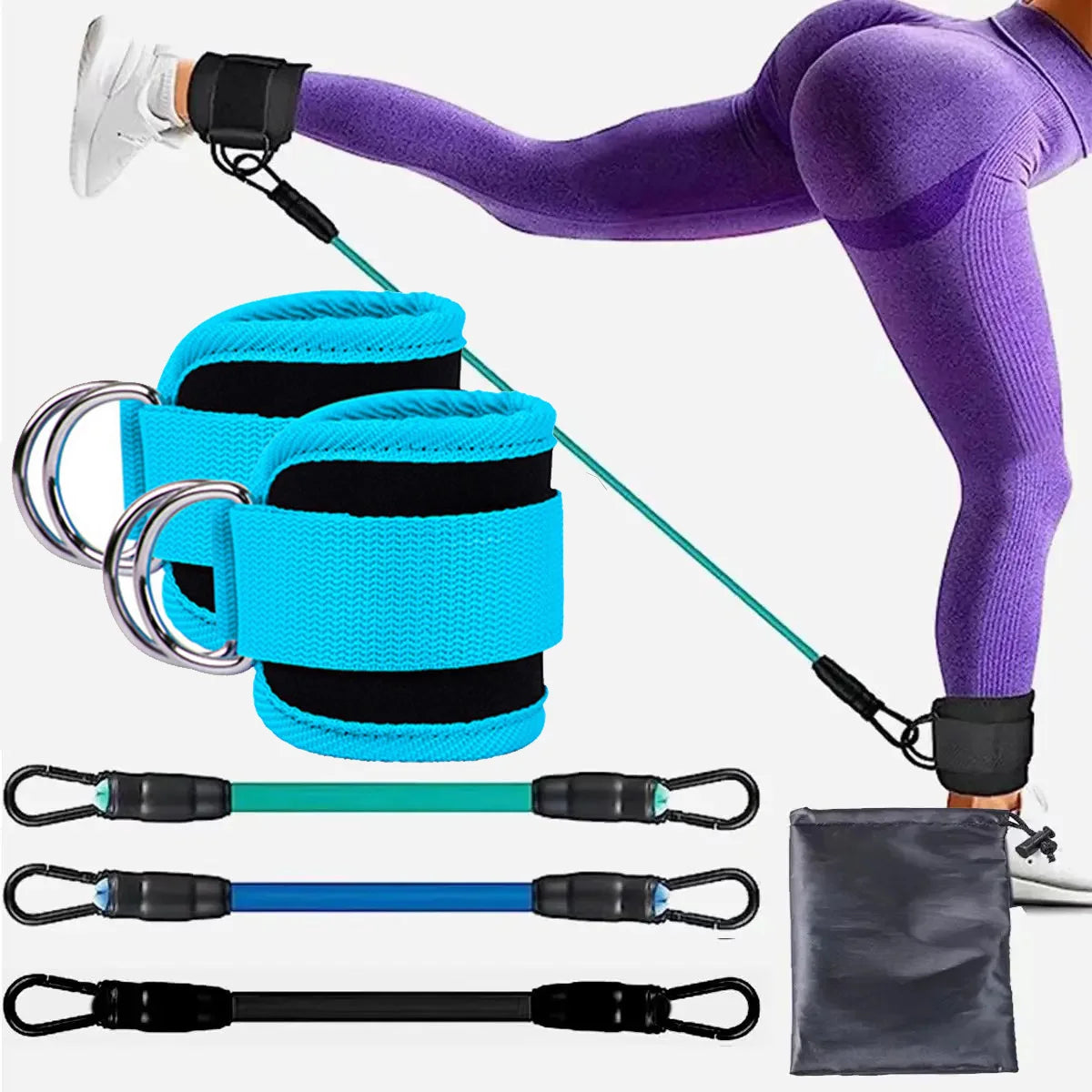 Resistance Band Set Workout Exercise Equipments