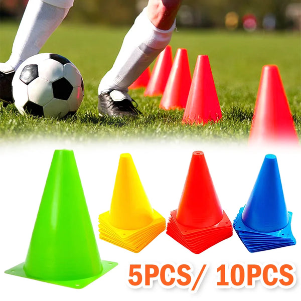 Plastic Soccer Cones Football Training Equipment Sports