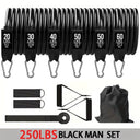  250LBS BLACK SET