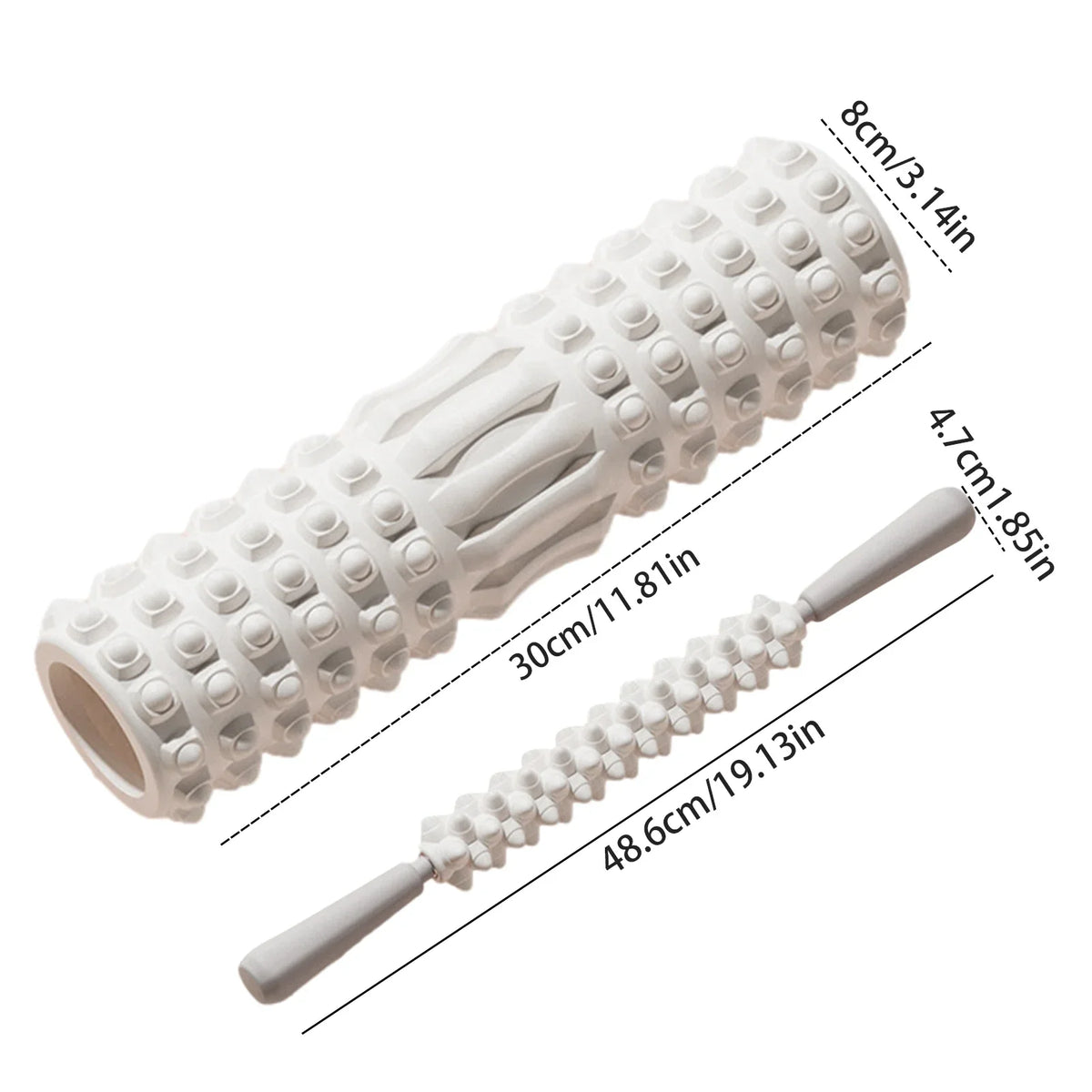 Foam Muscle Massage Rollers Density Back Foam Roller