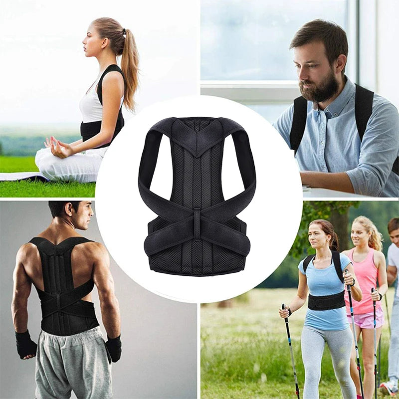 Adjustable Back Shoulder Posture Corrector Belt