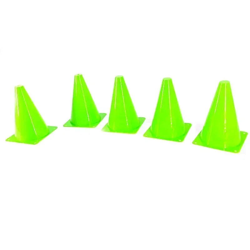 18CM Sign Bucket 6Inch Barrier Football Road Flat Training Cone