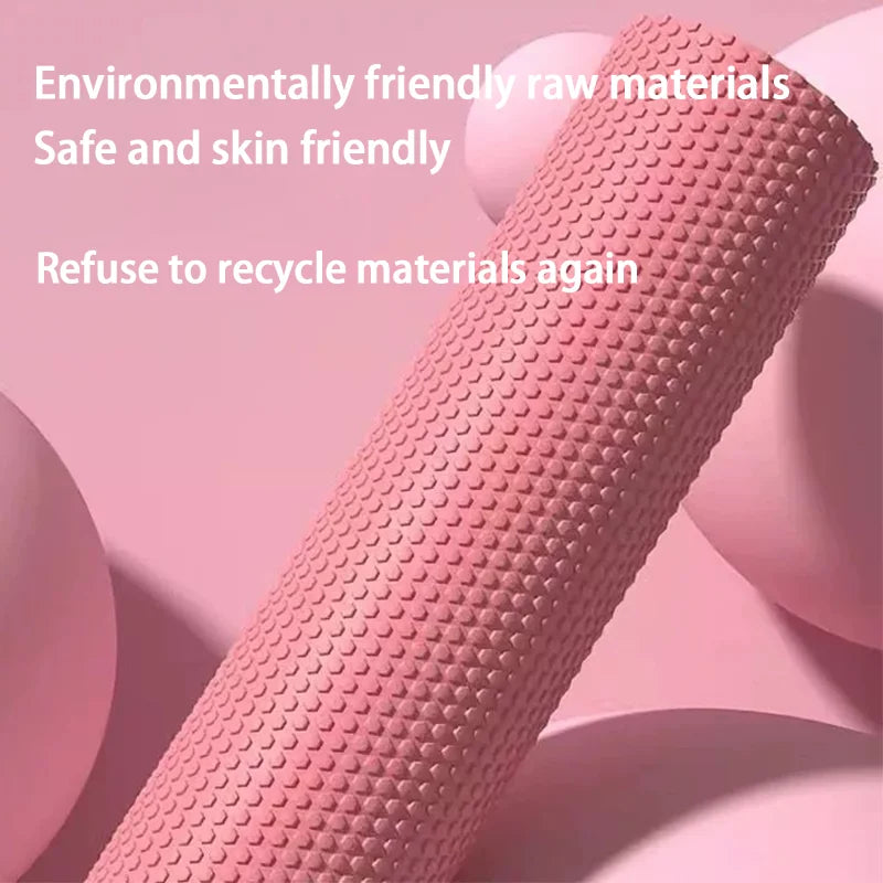 Yoga Roller Round EVA Foam Cylinder Hexagonal Roller