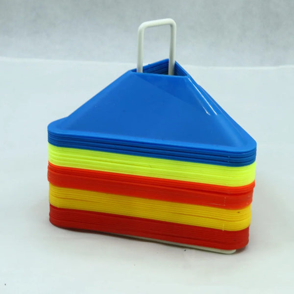 Triangle Football Training Cones Soccer Ball Practice